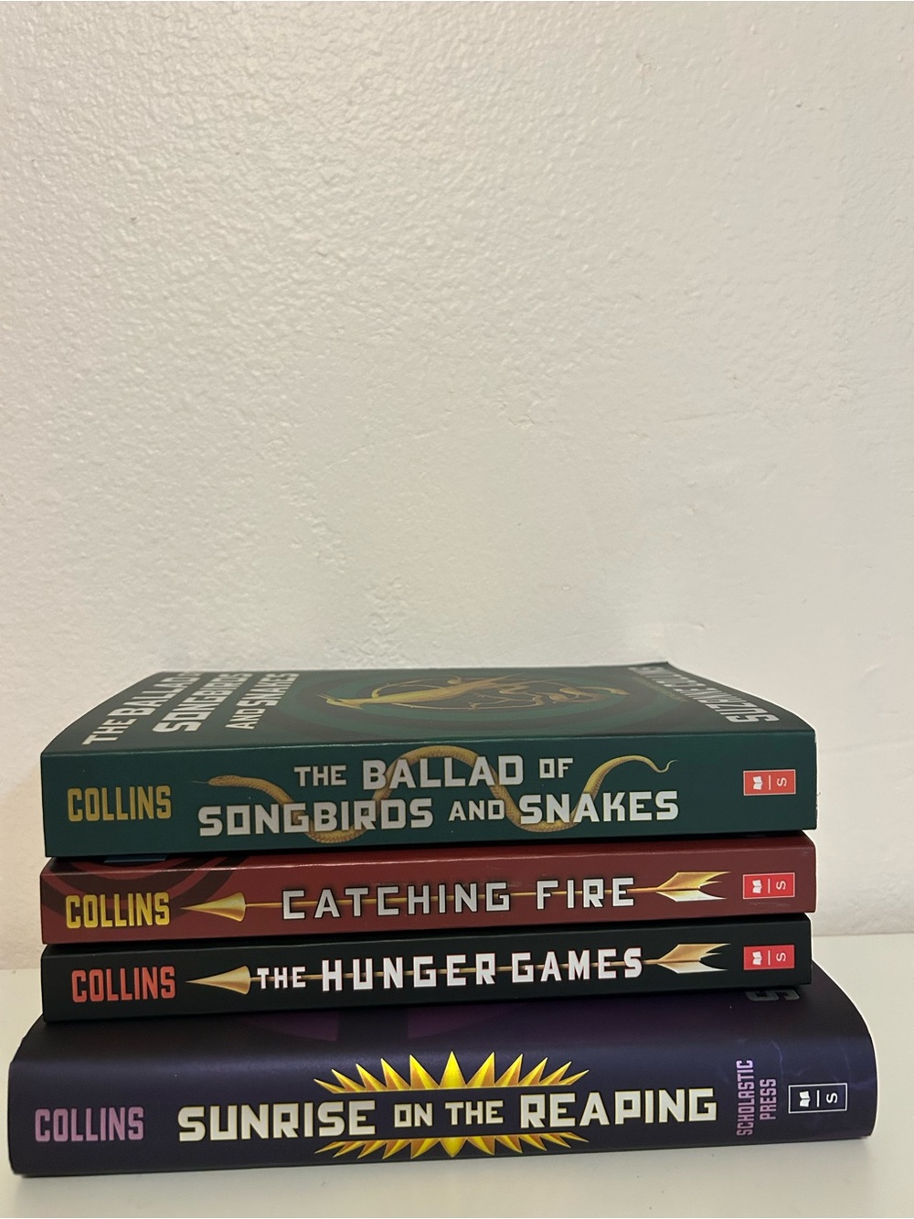 Set of 4 books